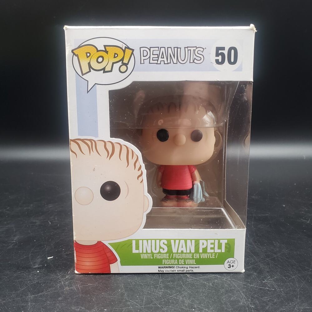 Funko Pop Peanuts Linus Van Pelt #50 Vinyl Figure In Box